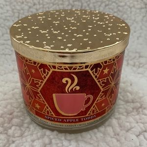 SPICED APPLE TODDY BATH & BODY WORKS 3-WICK CANDLE